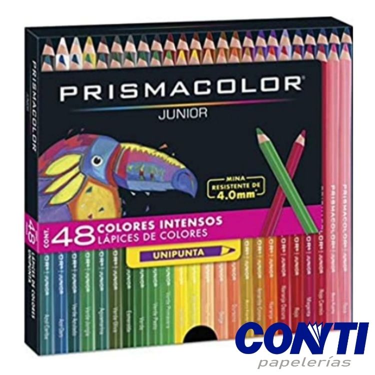 Colores unipunta Junior Prismacolor Largos Multicolor C/48 2153017