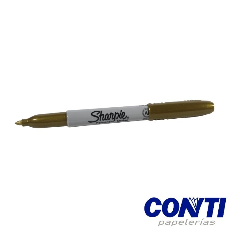 Marcador permanente fino Sharpie Dorado metalico C/1 1823887