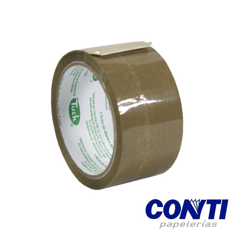 Cinta adhesiva de empaque Tuk 48mmx50m Canela 179