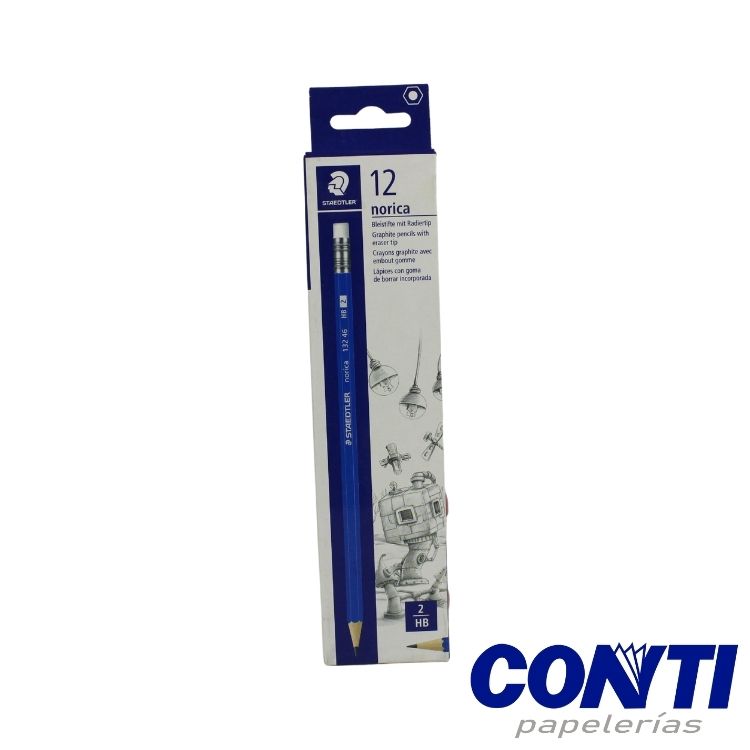 Lápiz escritura HB Staedtler Norica 132 46