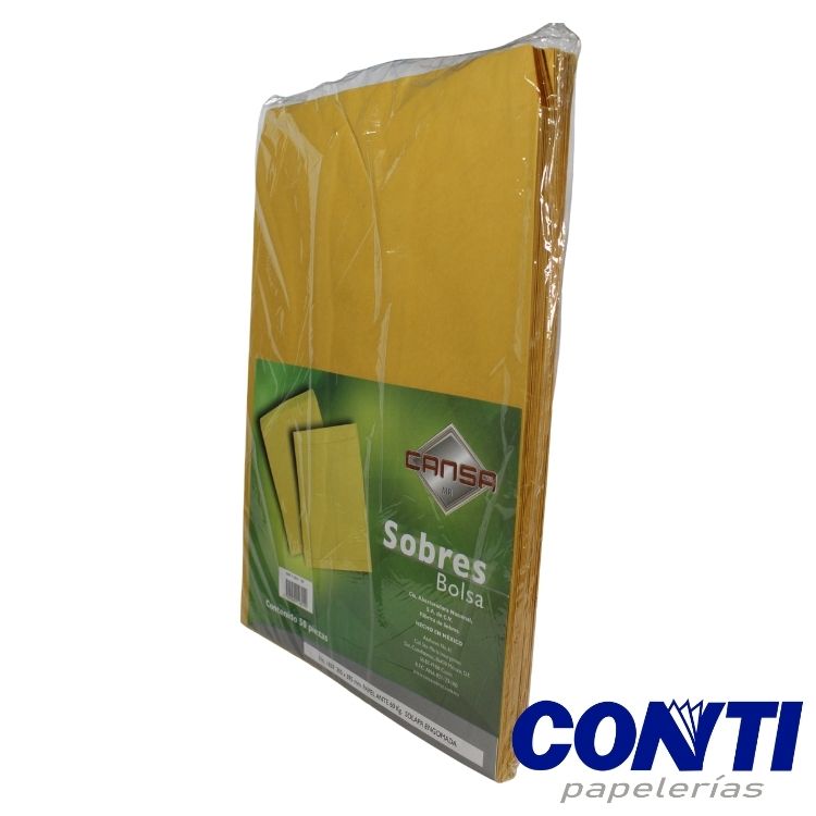 [3] Sobre bolsa Solapa Mapasa Carta 23x30.5 60kg IA0316
