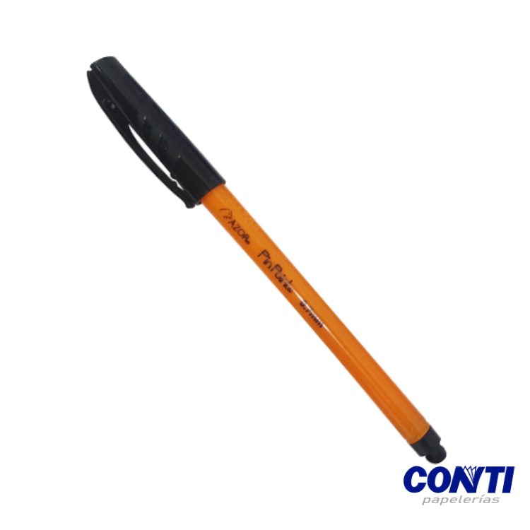 Bolígrafo punta fina Pin point Azor 0.7mm Negro 6820ne