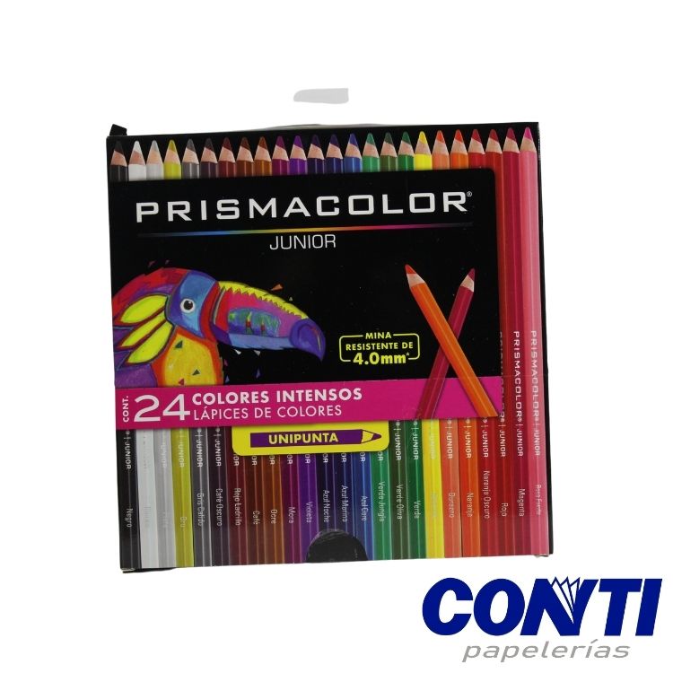 Colores unipunta Junior Prismacolor Largos Multicolor C/24 2153020