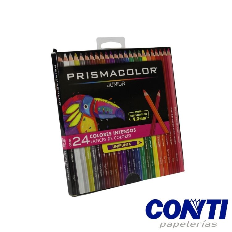 [7] Colores unipunta Junior Prismacolor Largos Multicolor C/24 2153020