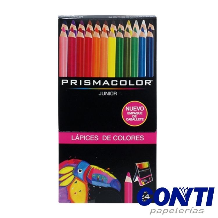 [5] Colores unipunta Junior Prismacolor Largos Multicolor C/24 2153020