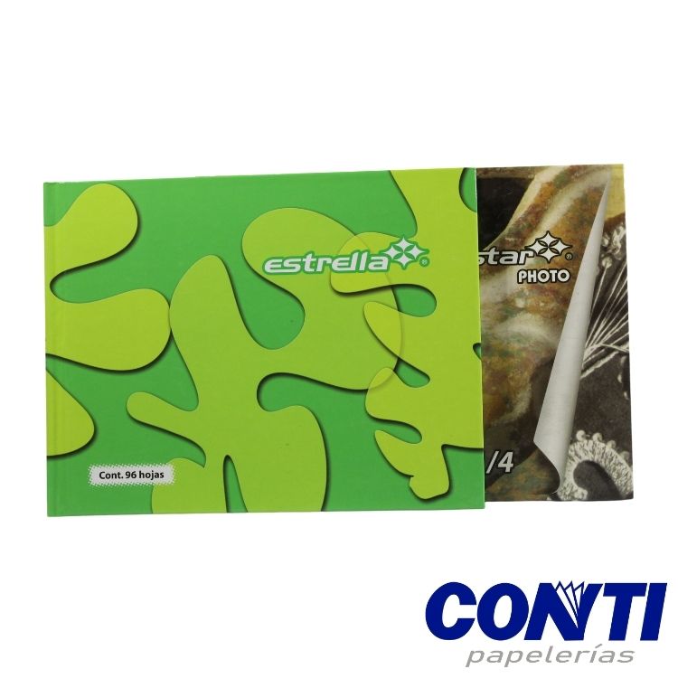 Cuaderno pasta dura Raya Estrella Francés 96 Hojas Multicolor 078
