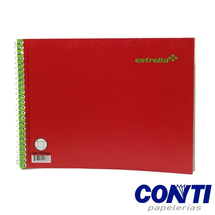 [3] Cuaderno espiral Cuadro 7 Estrella Italiano 100 hojas Multicolor 0168