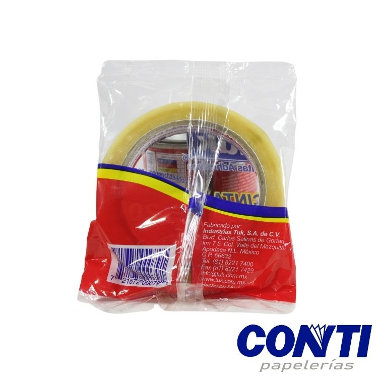 Cinta masking tape Tuk 24mmx50m Blanco 110