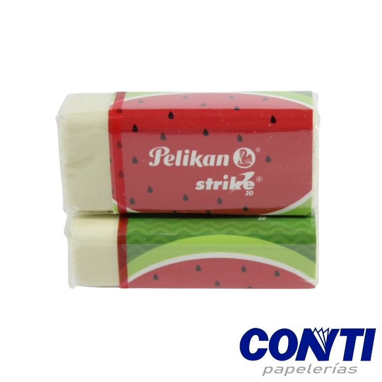 [3] Goma Migajón Pelikan Blanco Strike 20