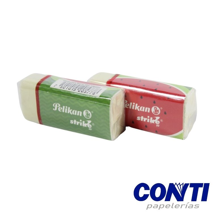 [5] Goma Migajón Pelikan Blanco Strike 20