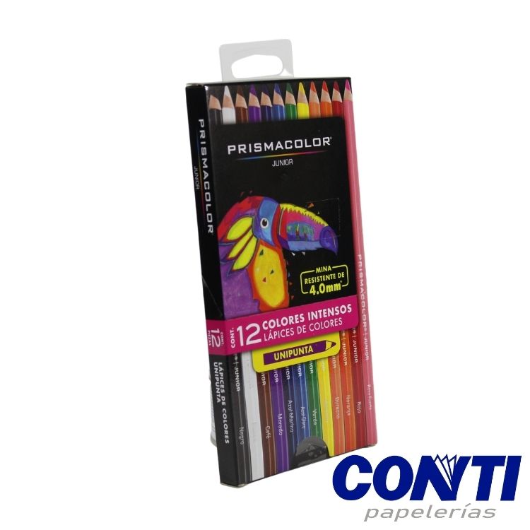 [3] Colores unipunta Junior Prismacolor Largos Multicolor C/12 2153014