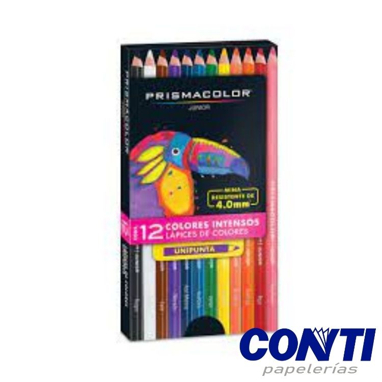 [4] Colores unipunta Junior Prismacolor Largos Multicolor C/12 2153014
