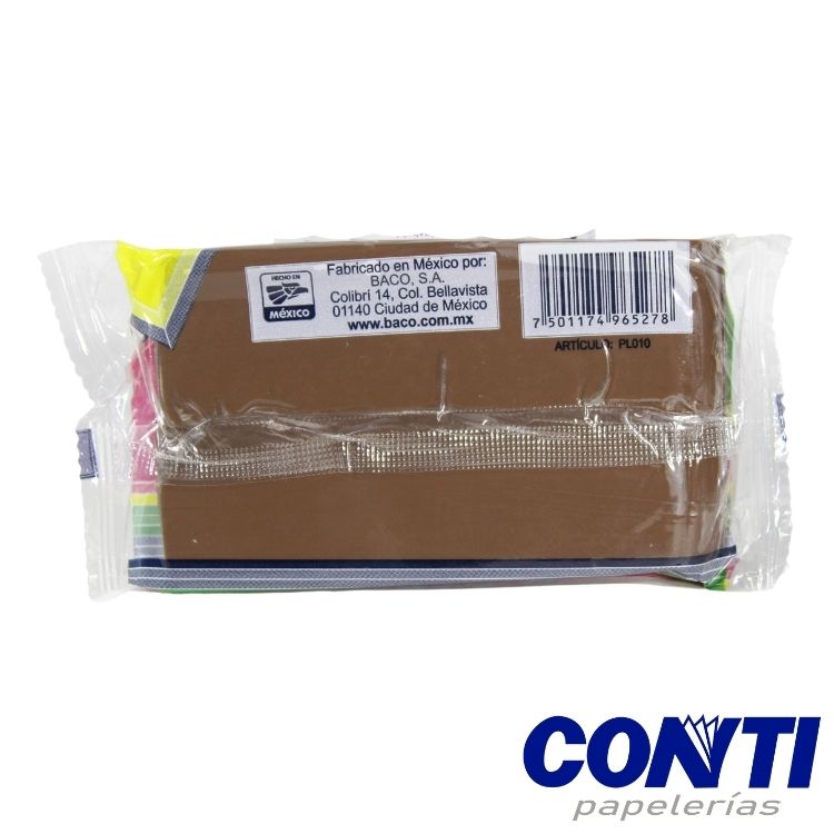 Plastilina Baco 180grs Café 58