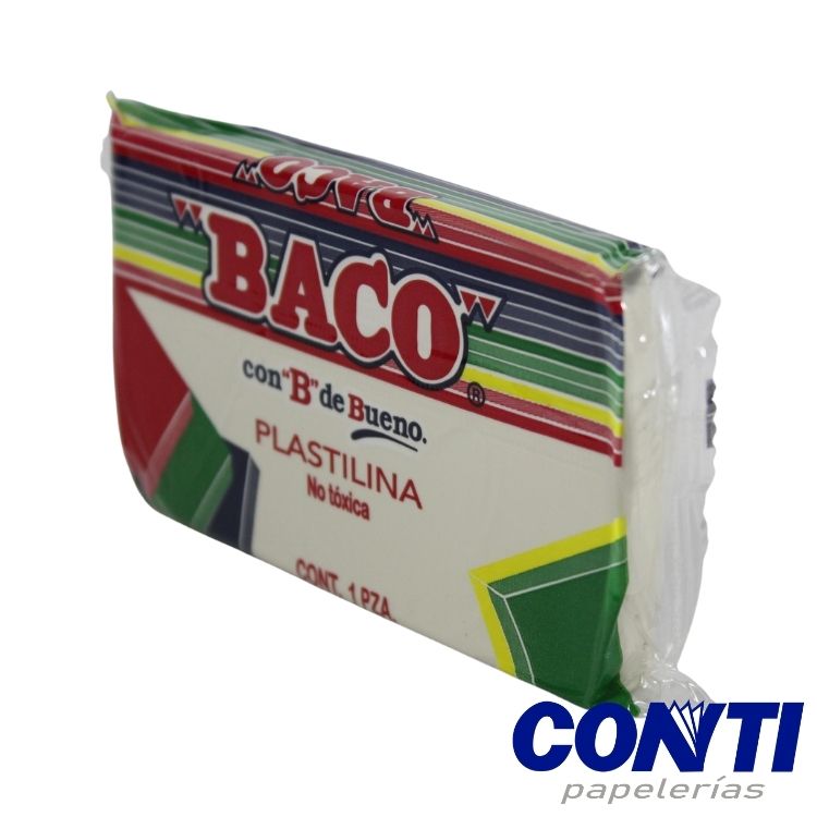 Plastilina Baco 180grs Blanco 60
