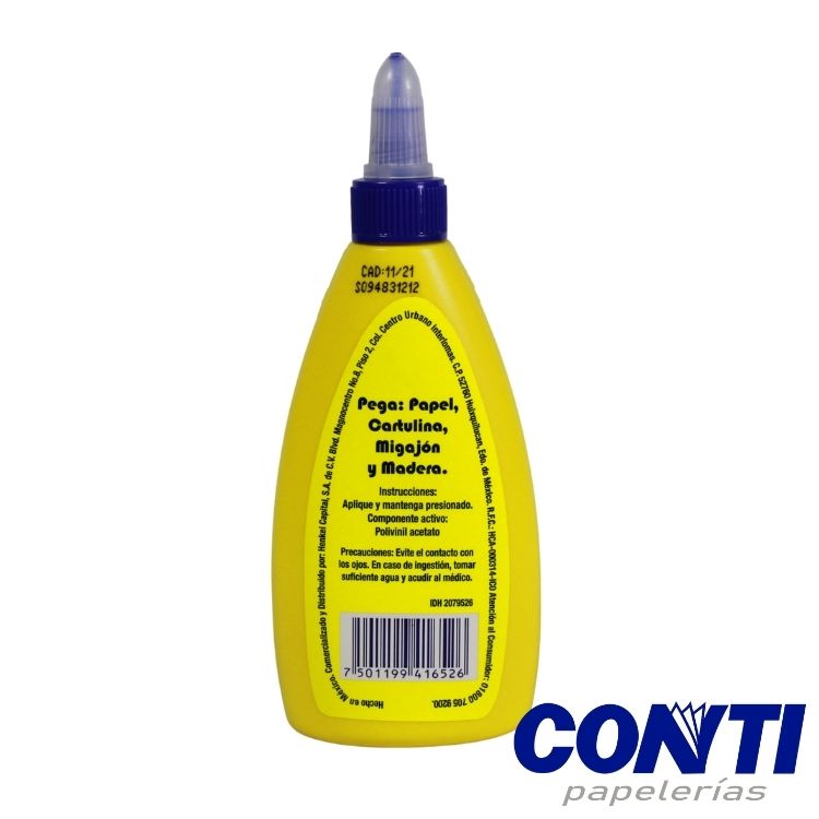 Pegamento blanco escolar Bully 110g