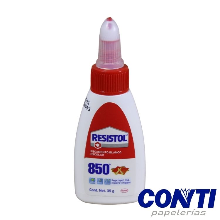 Pegamento blanco escolar 850 Resistol 35g