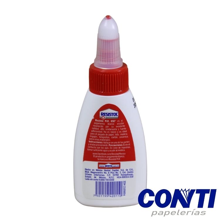 Pegamento blanco escolar 850 Resistol 35g