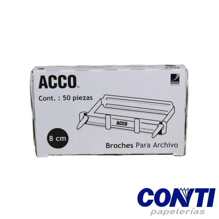 Broche para archivo Acco 8 cm P1580