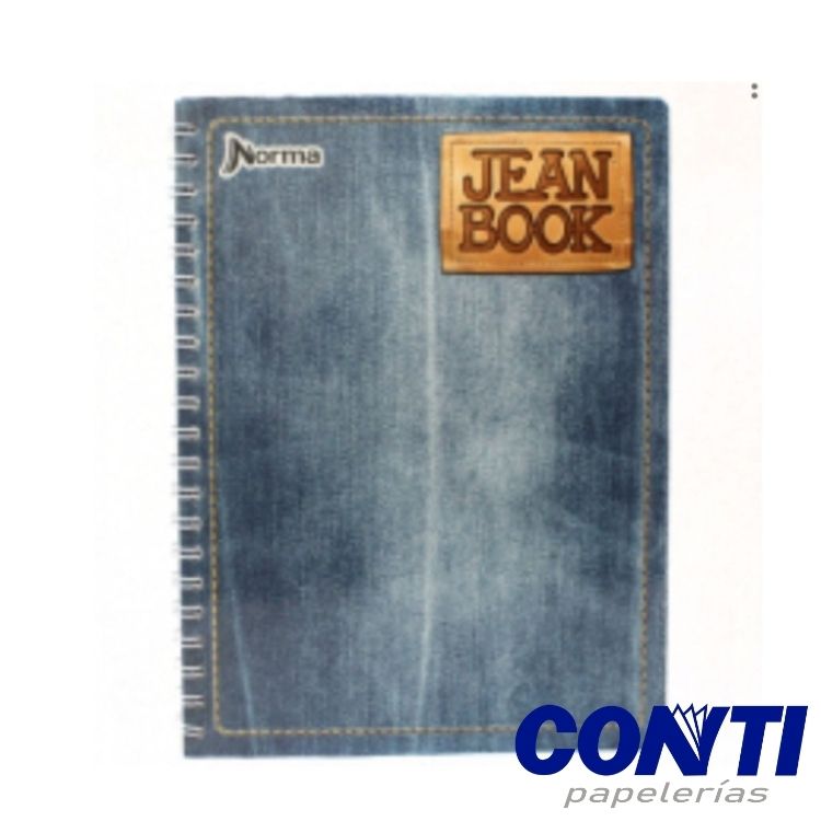 [3] Cuaderno espiral Jean book cuadro 7 Norma Profesional 100 Hojas Multicolor 524113