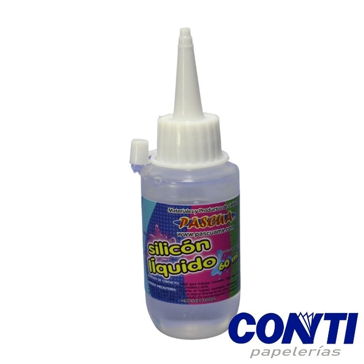 Silicón líquido Pascua 60mls Transparente