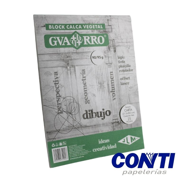 Papel albanene Jlm Carta 90/95grs Transparente 25 hojas