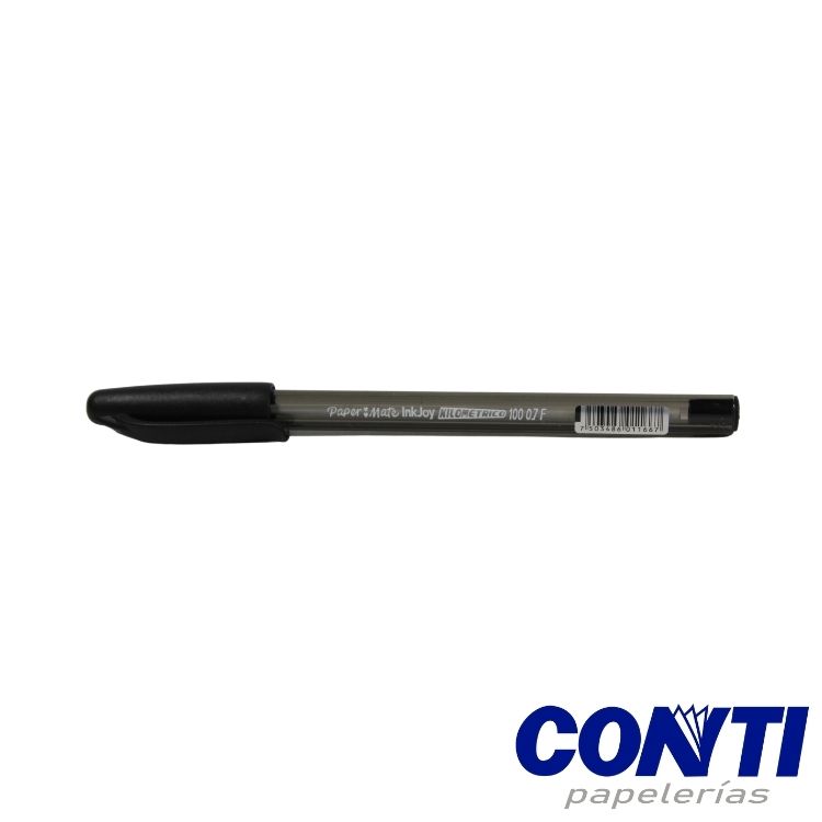 Bolígrafo punta fina Kilometrico Paper Mate 0.7mm Negro 1903810