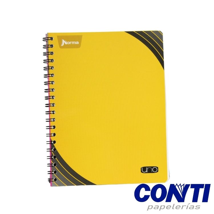 Cuaderno espiral Uno raya Norma Profesional 100 Hojas Multicolor 529989