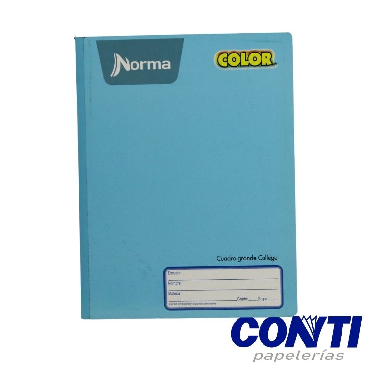 [3] Cuaderno cosido Color 360 cuadro 7 Norma College 100 Hojas Multicolor 581287