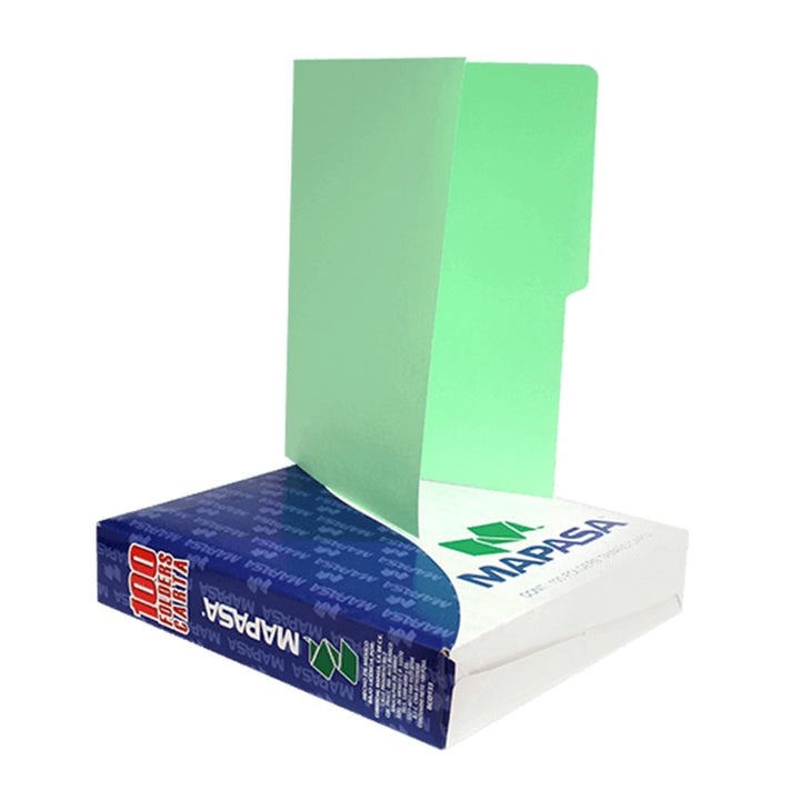 Folder Mapasa Carta Verde PV0001