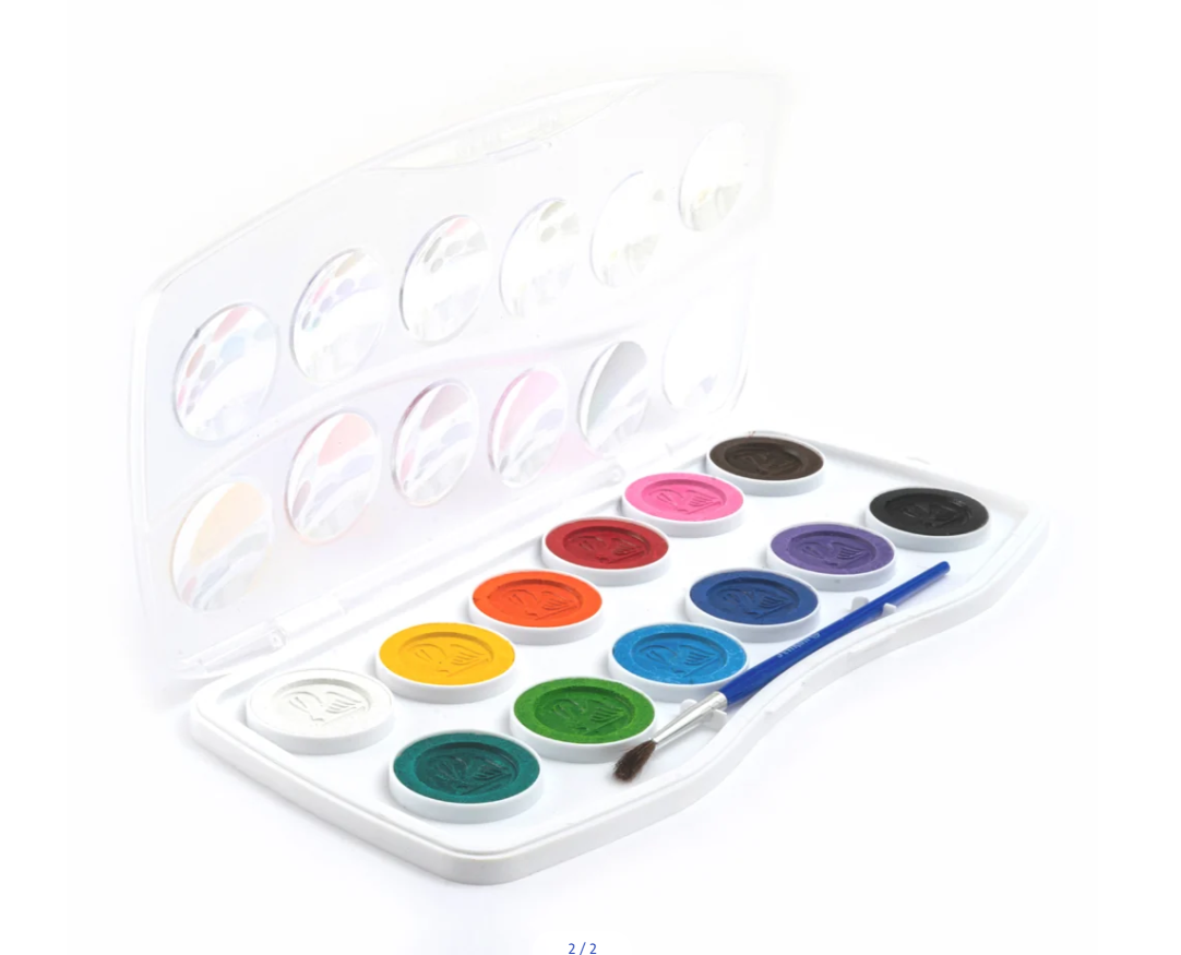 [4] Acuarela escolar Junior Pelikan 12 colores Multicolor