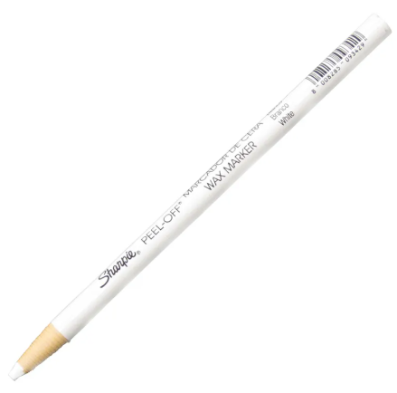 [6] Marcador de cera Mirado Sharpie Blanco C/1 1764035
