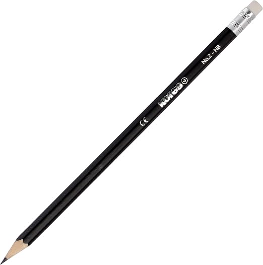 [4] Lápiz escritura Triangular Kores Negro Grafitos