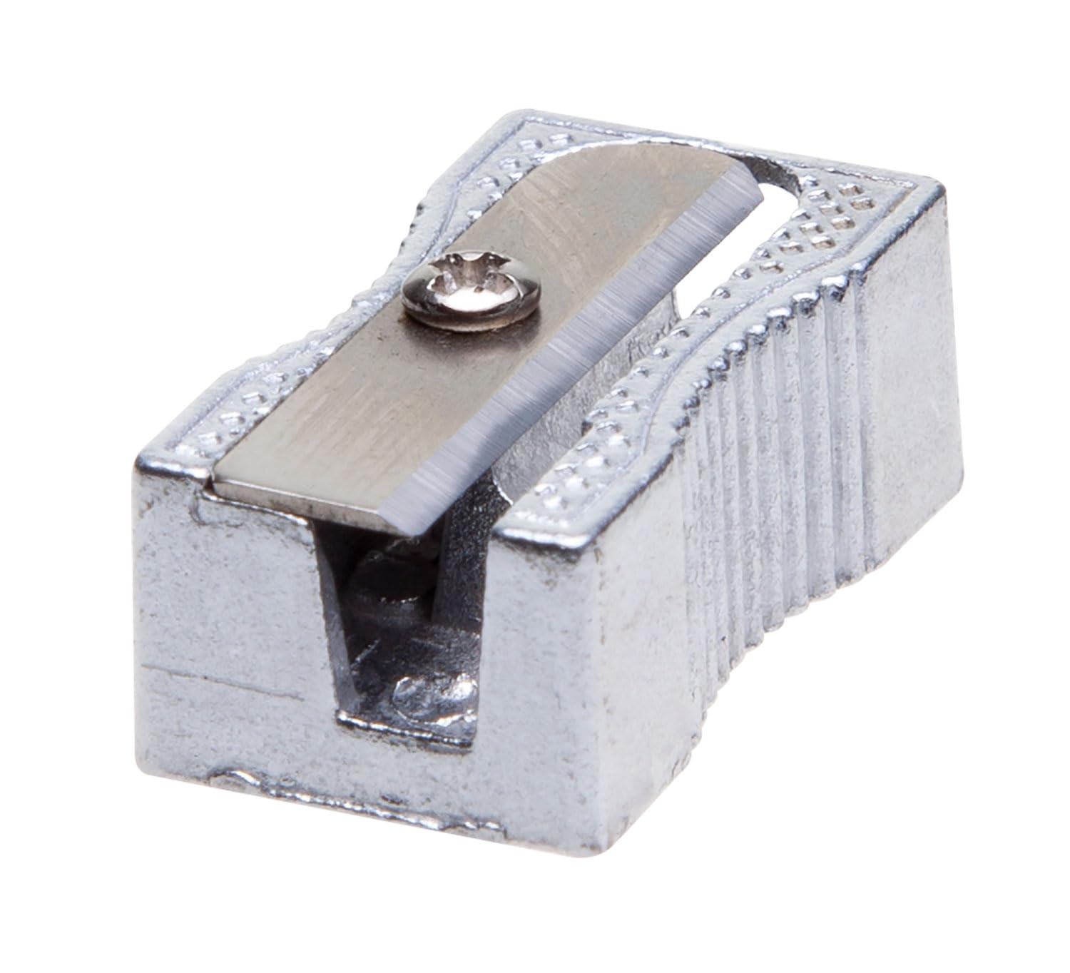[3] Sacapuntas Metálico Rectangular Barrilito C/1 Spt05