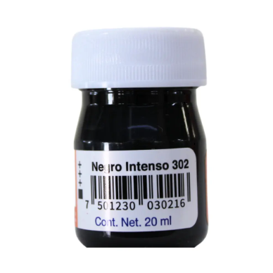 Pintura acrílica Politec 15ml/20mls Negro intenso 302