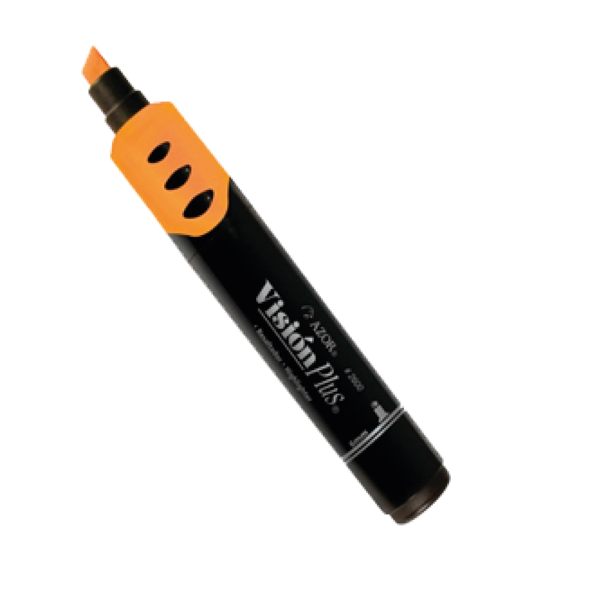 Marcatextos punta cincel Visión plus Azor 6mm Naranja C/5 2625