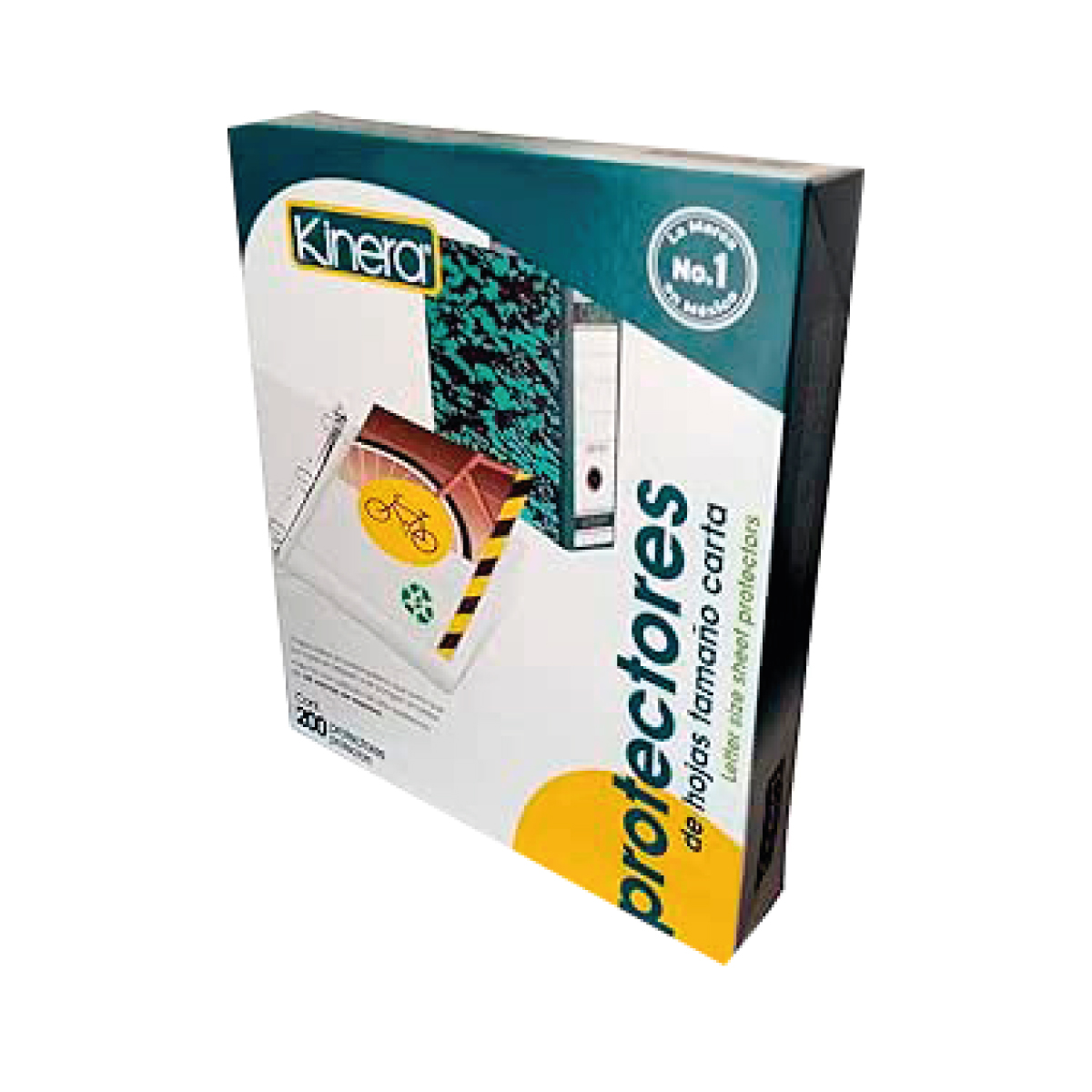 [7] Protector de hoja Kinera Carta 360