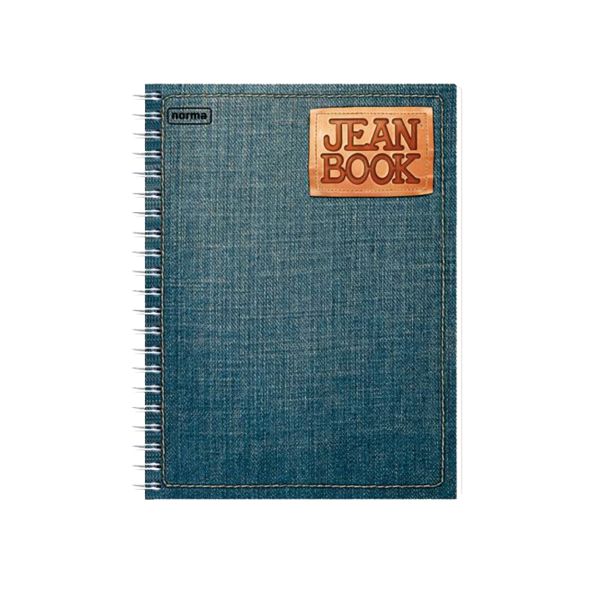 [7] Cuaderno espiral Jean book raya Norma Francés 100 Hojas Multicolor 524117