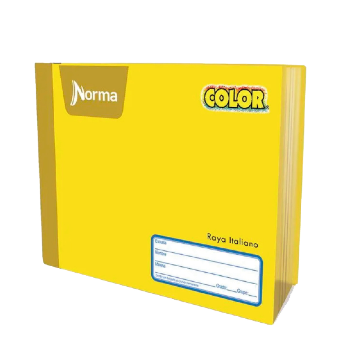[5] Cuaderno cosido Raya Norma Italiano 100 hojas Multicolor 581295