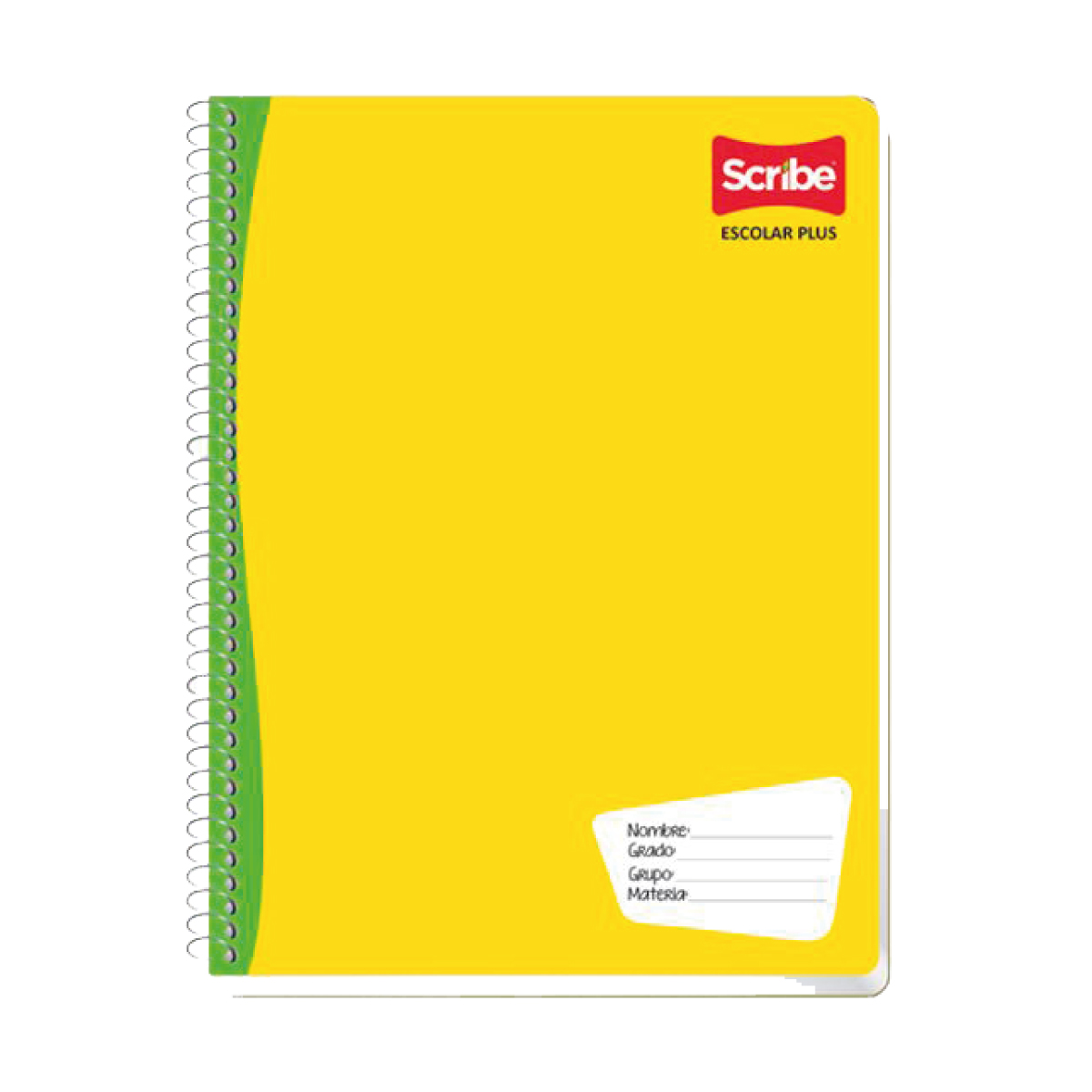 Cuaderno espiral Escolar cuadro 5 Scribe Profesional 100 Hojas Multicolor 7972