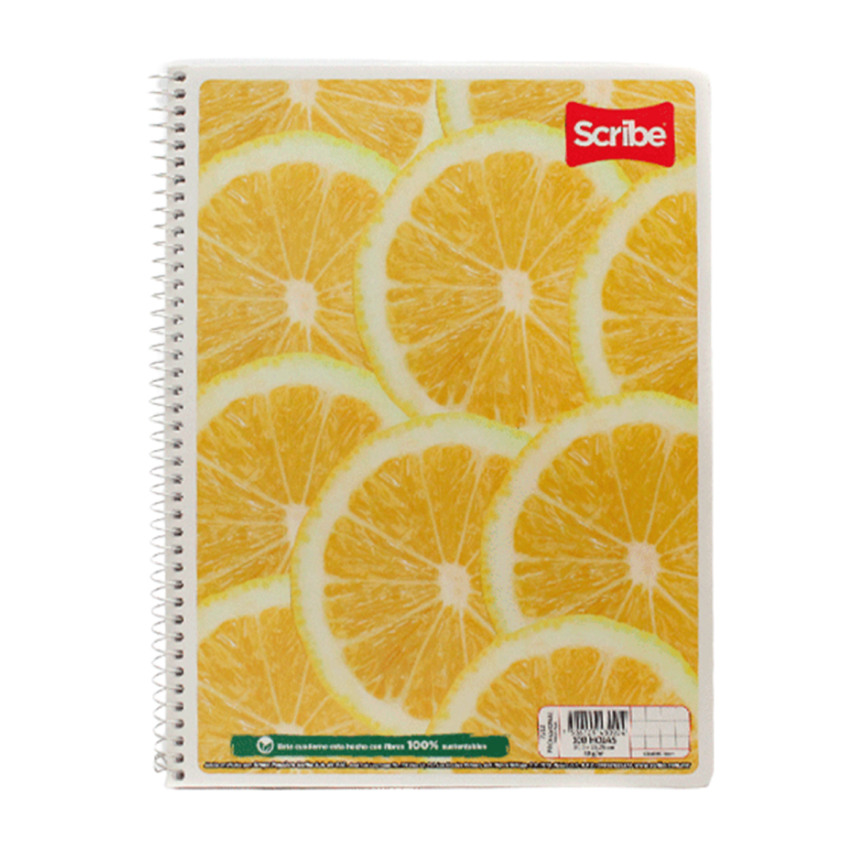 Cuaderno espiral Mega plus cuadro 5 Scribe Profesional 100 Hojas Multicolor 7512