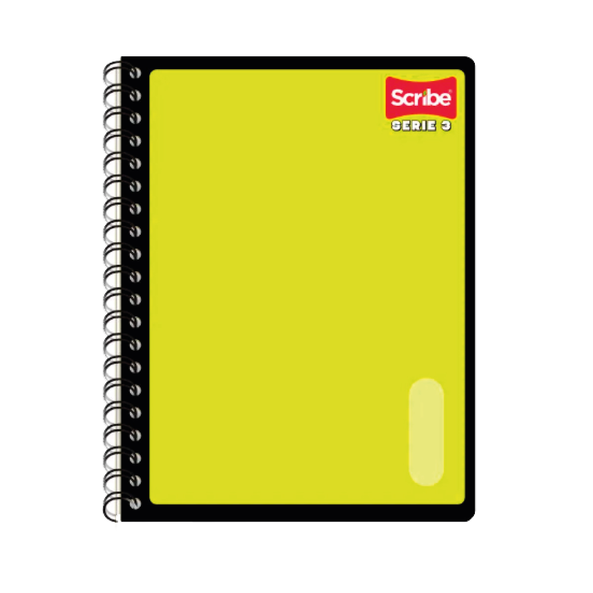 Cuaderno espiral Serie 3 cuadro 5 Scribe Profesional 100 Hojas Multicolor 9652