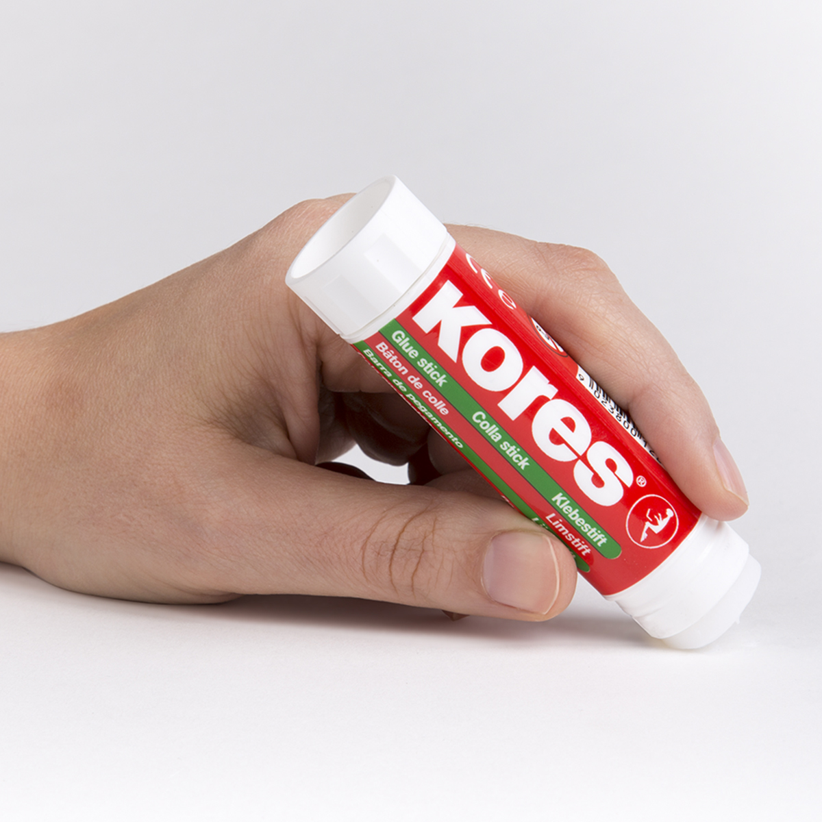 [10] Lápiz adhesivo escolar Kores 20grs