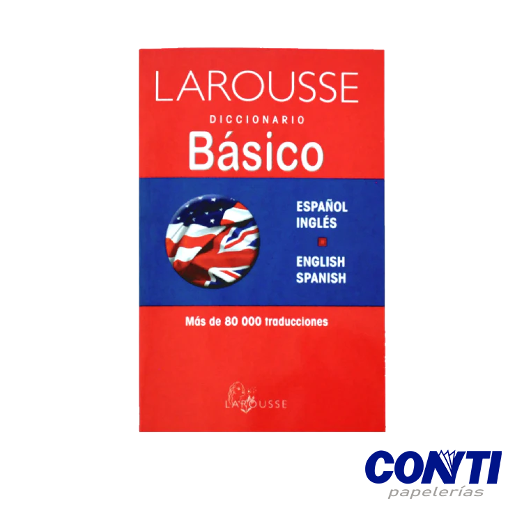 Diccionario inglés a español Básico Larousse Rojo