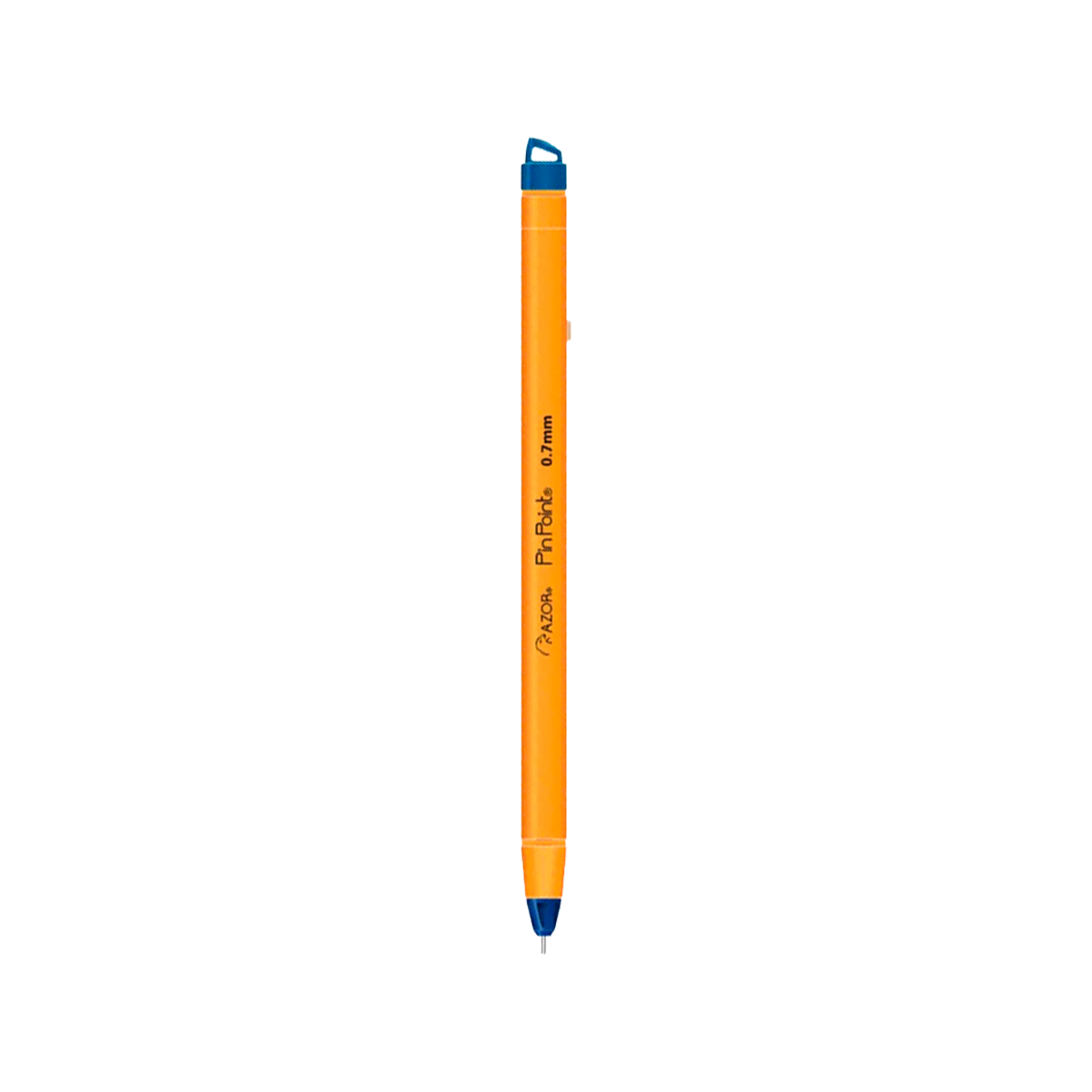 [3] Bolígrafo punta fina Pin point Azor 0.7mm Azul 6820az