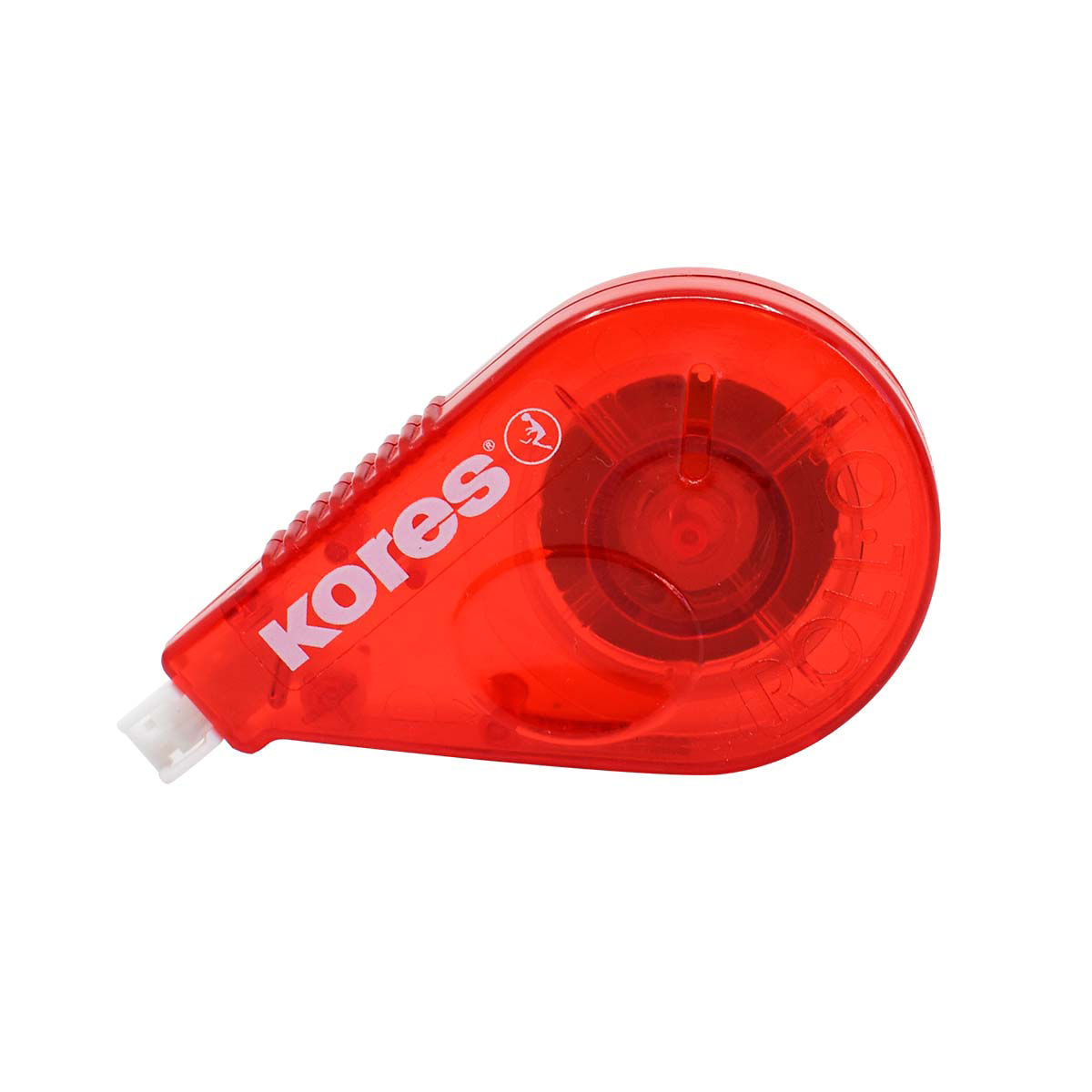[3] Corrector cinta Roll On Kores 15mx4.2mm Rojo